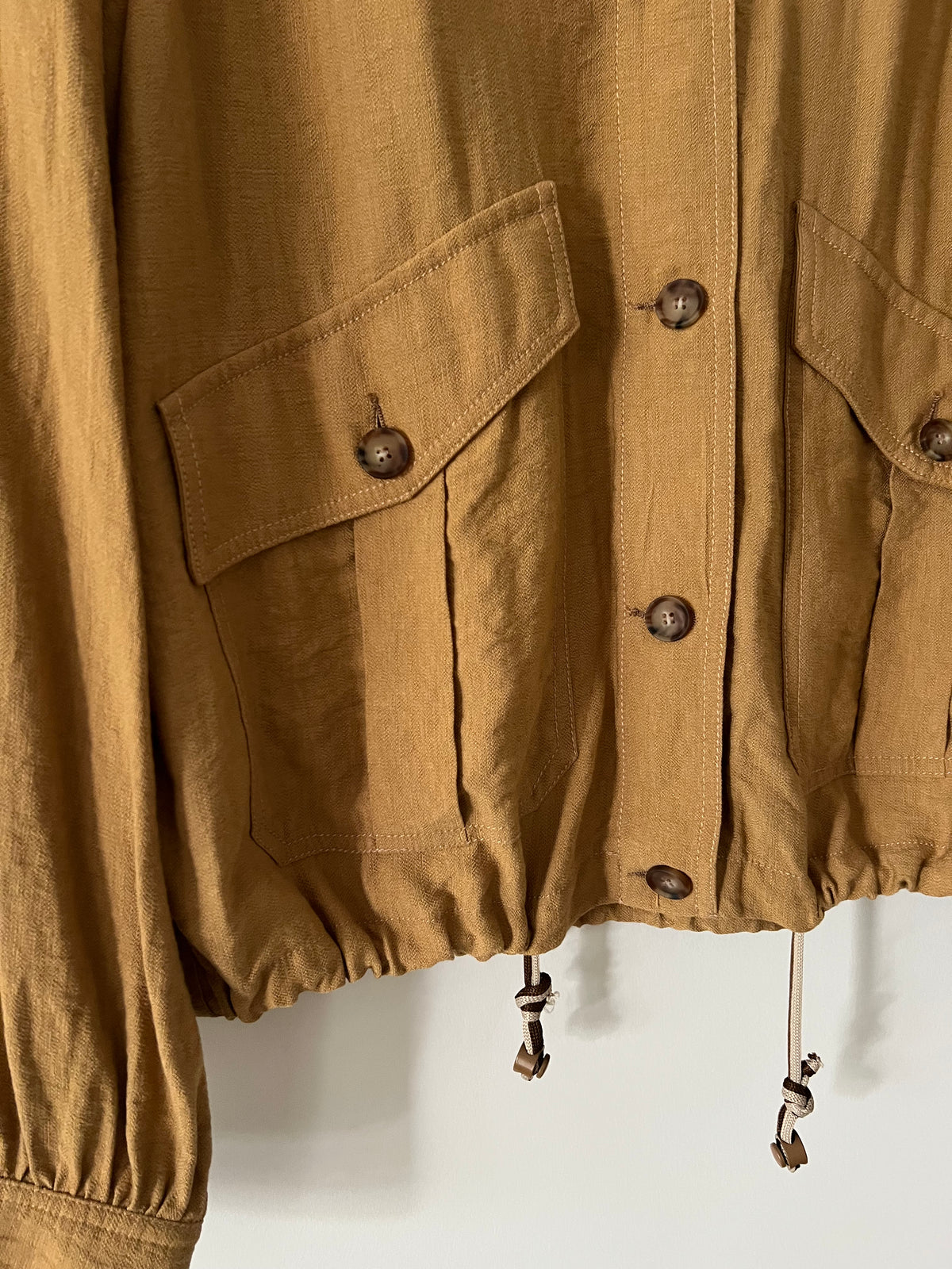 ZARA. Long brown dress TM