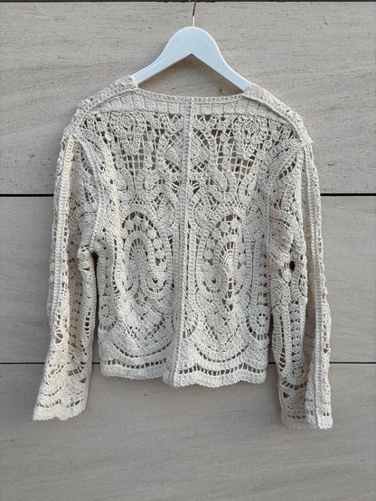 Chaqueta algodón beige