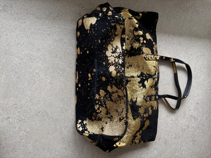 ZADDIG & VOLTAIRE. Bolso tote piel dorados