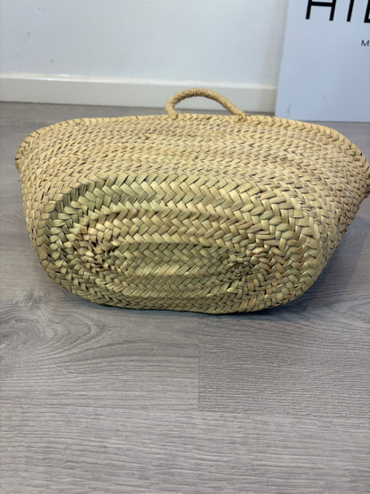 OTRAS. Capazo rafia mediano