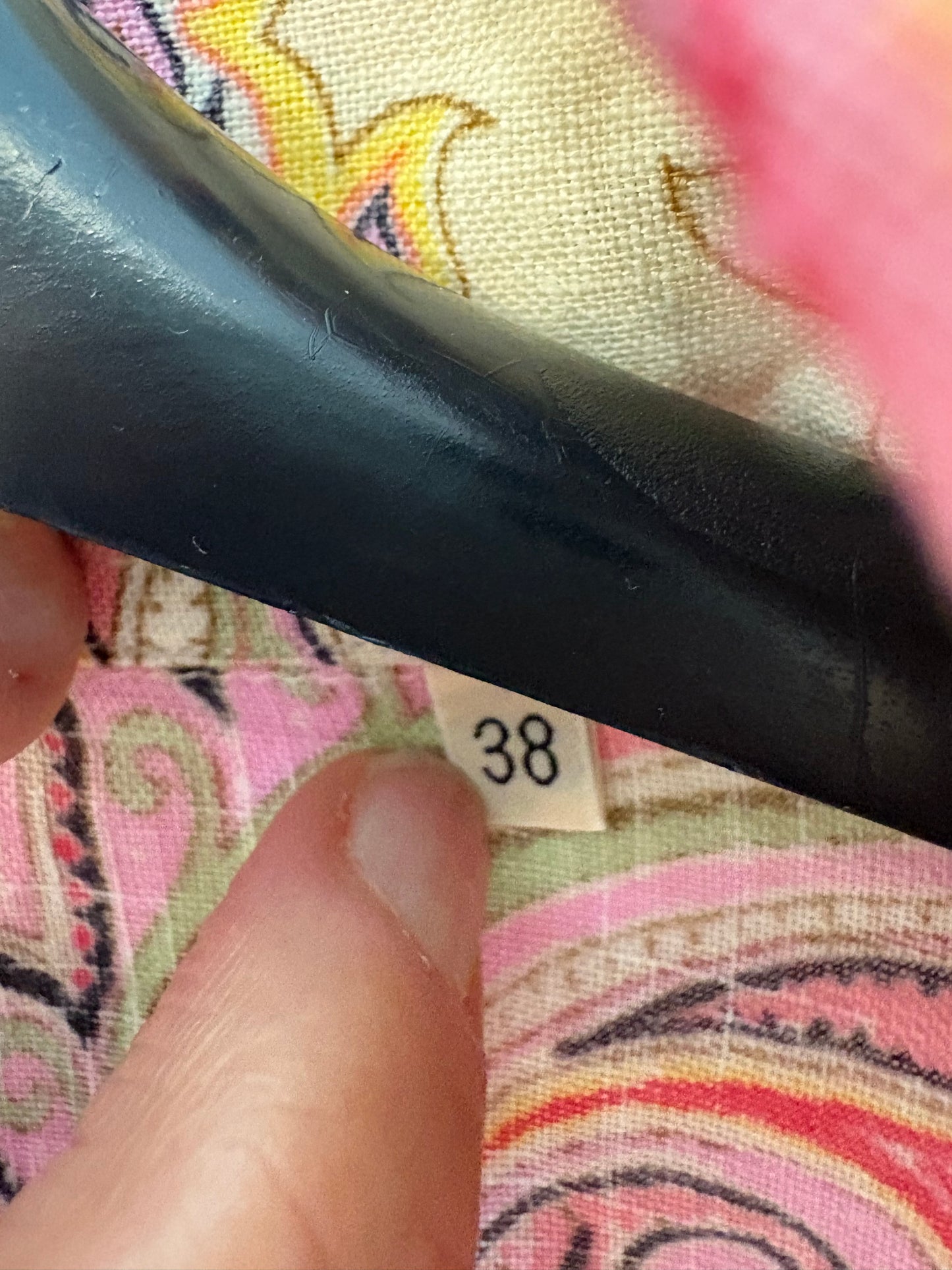 ETRO. Printed linen shirt. Size 34