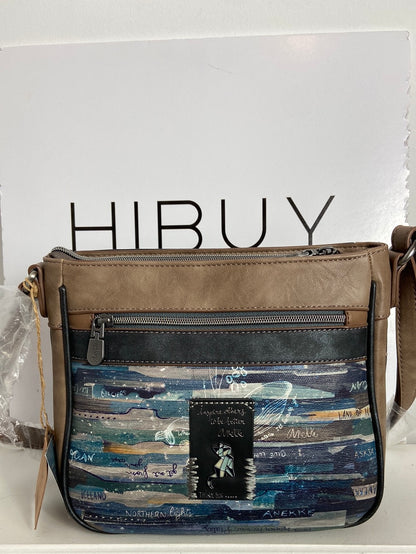 ANEKKE. Bolso estilo piel dibujos