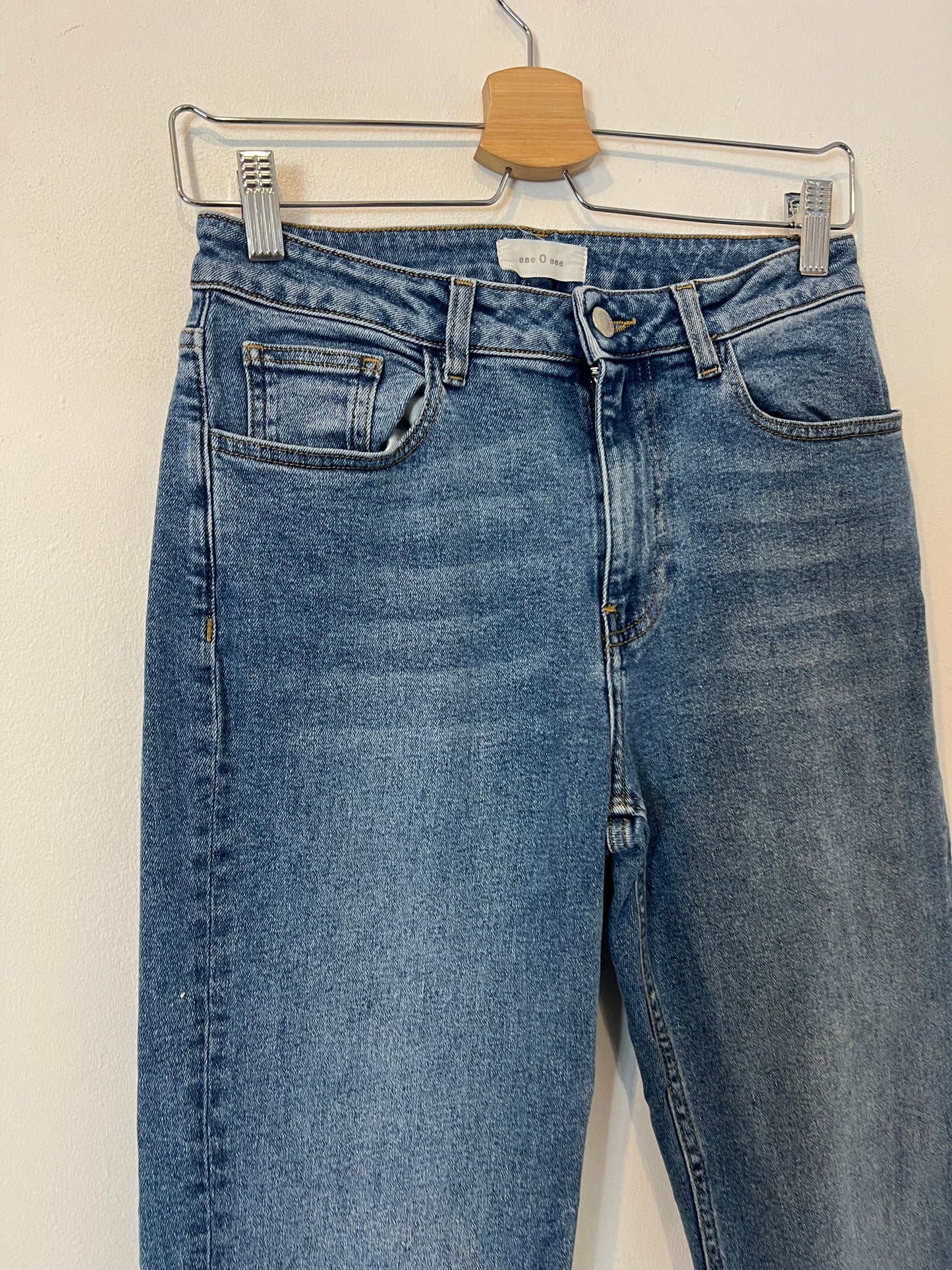 ESE O ESE. Denim recto claro