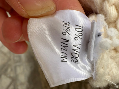 IMAN. White ribbed top Tm