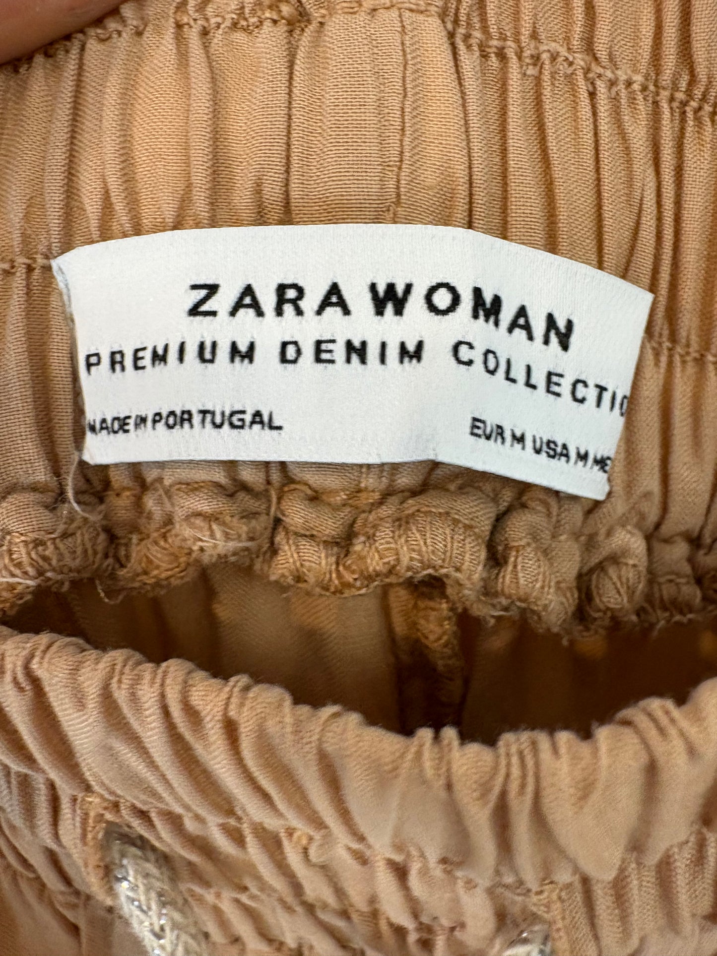 ZARA. Falda larga asimétrica. T M