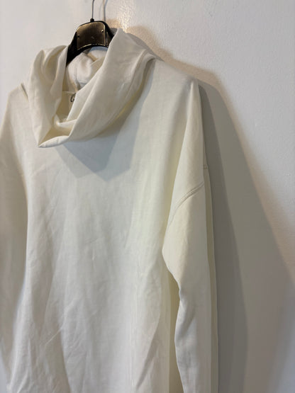 ZARA. Sudadera fina color crudo. T M