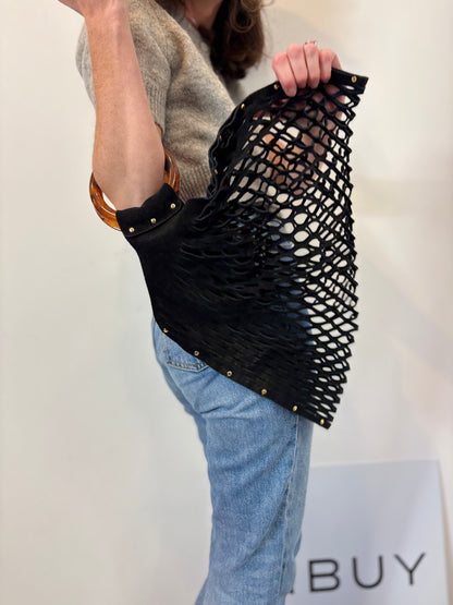 &OTHER STORIES. Bolso red piel