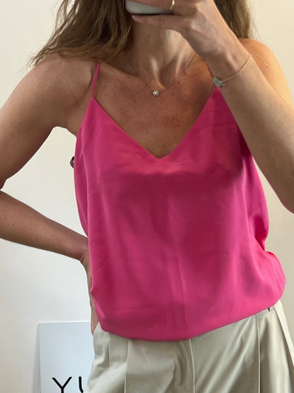 SCOTCH&SODA. Top rosa doble textura. T L