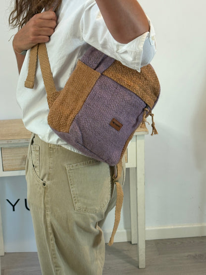 MOCHILA MINI YALA MORADA (2 colores )