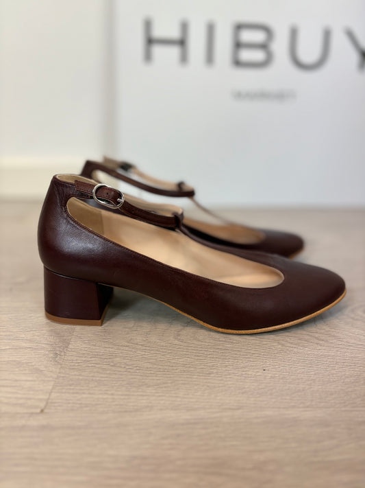 PATSY. Zapato Pía marrón. T 39