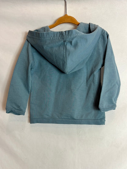 ANCAR. Thin blue golf sweatshirt