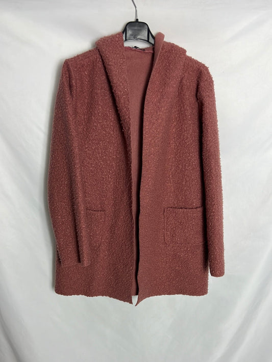 OTRAS. Chaqueta textura con capucha. TU (M)