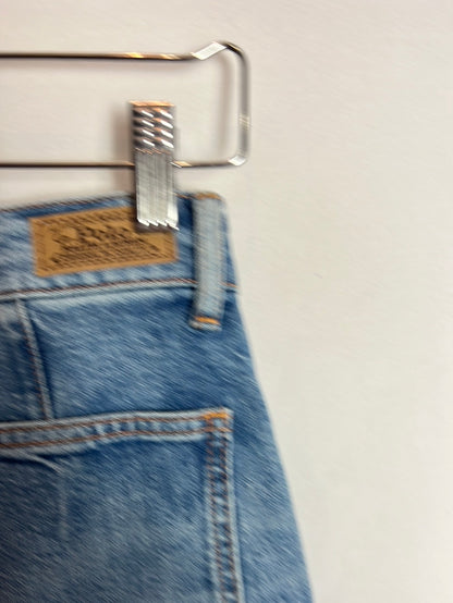 RALPH LAUREN POLO. Buttoned skinny denim. T 36