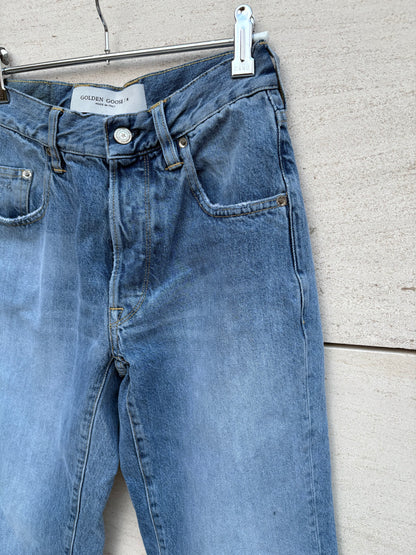 GOLDEN GOOSE. Denim recto abotonado