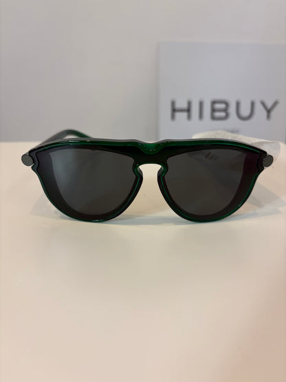 BURBERRY. Green-framed sunglasses
