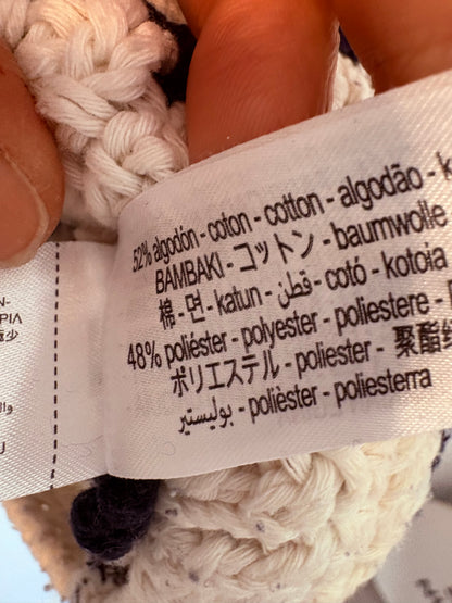 ZARA. Chaqueta punto grueso rayas