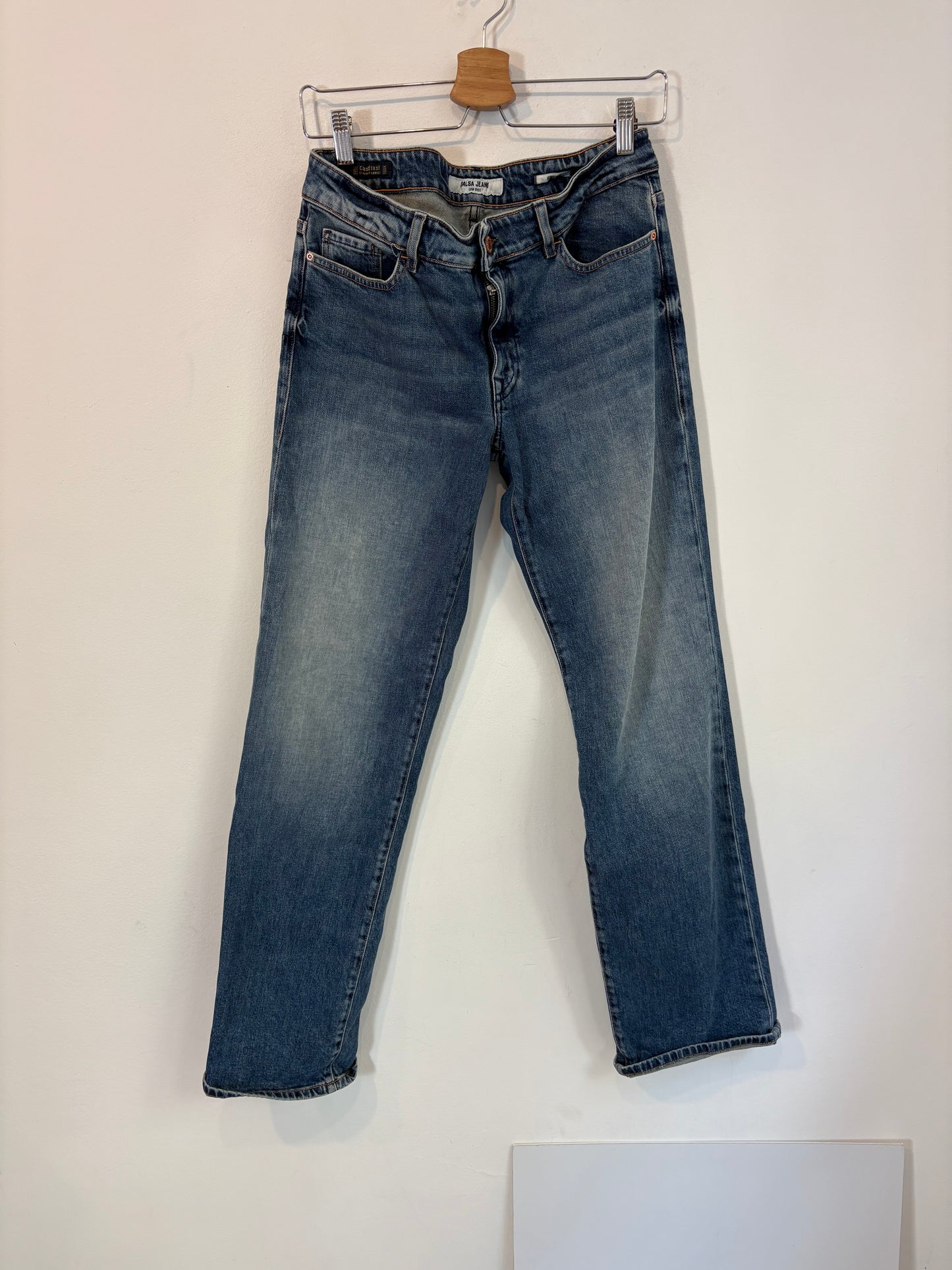 SALSA JEANS. Denim recto tiro medio