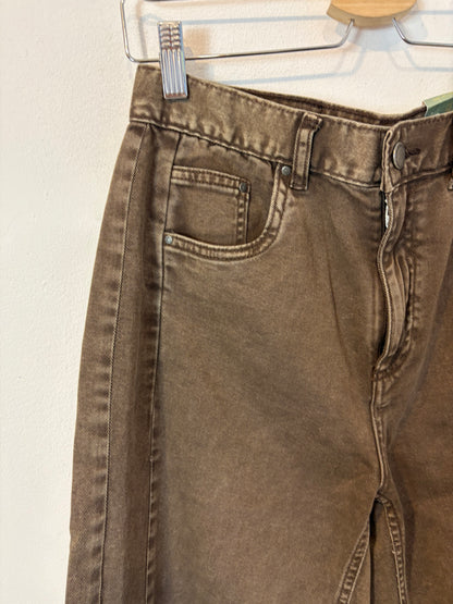 INTROPIA. Denim marrón costuras