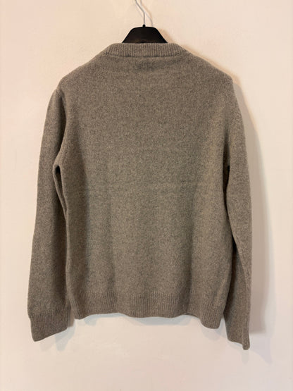 ZARA Jersey gris jaspeado cashemre