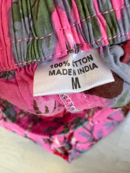 Conjunto algodón estampado floral
