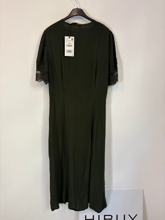 ZARA. Jacket with mottled gray wool. TS