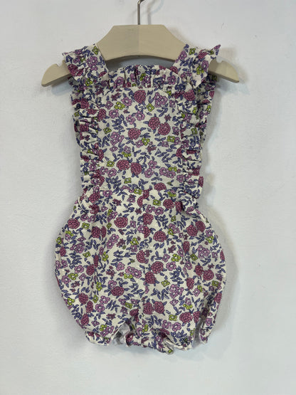 CALATEA. Ranita flores rosas T.12 meses