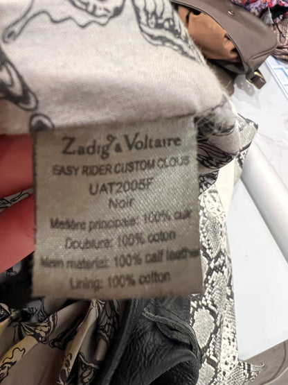 ZADIG&VOLTAIRE. Bolso shopper piel  tachuelas