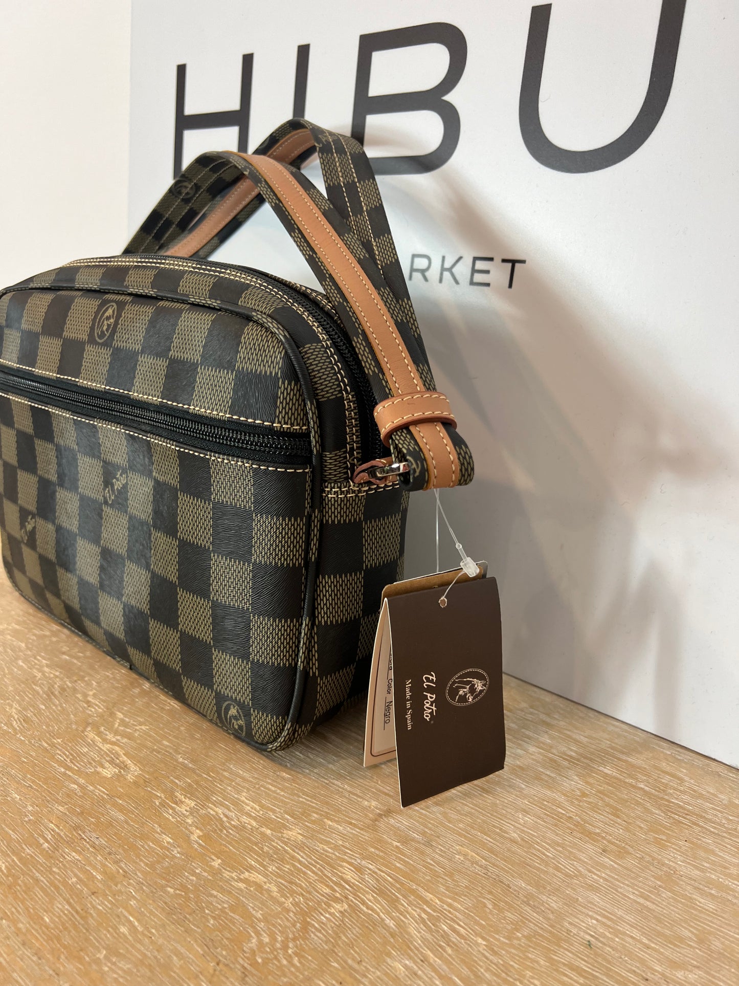 EL POTRO. Bolso bandolera piel