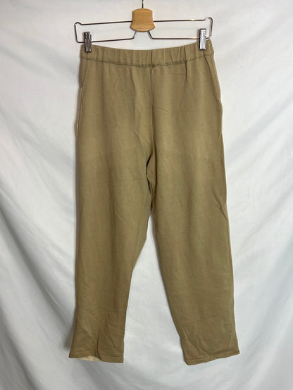 ZARA. Two-tone pleated trousers. TS