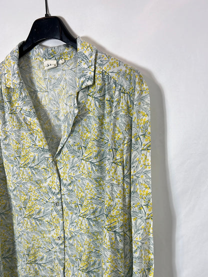 MARIE SIXTINE. Blusa fluida flores T.m