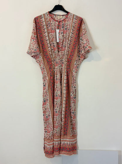 MABE. Vestido midi fluido estampado