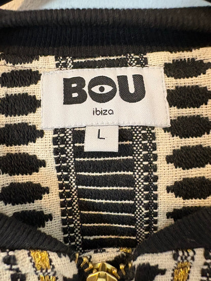 OTRAS. Bomber hilos dorados textura. T L