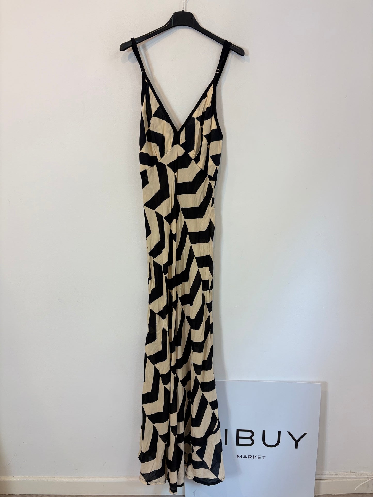 LIVE SHOP. Vestido largo rayas. T S