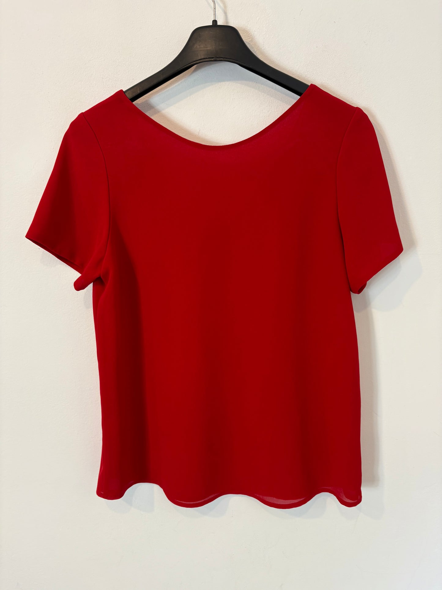 BIMANI. Conjunto rojo fluido. T S