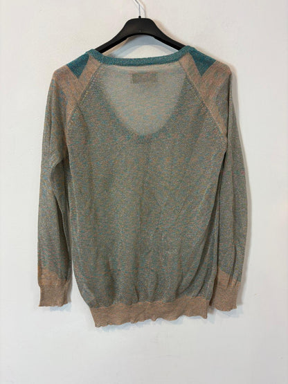 ZARA. Mustard printed skirt T.xs