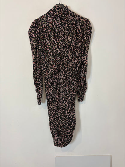 ZARA. Long brown dress TM