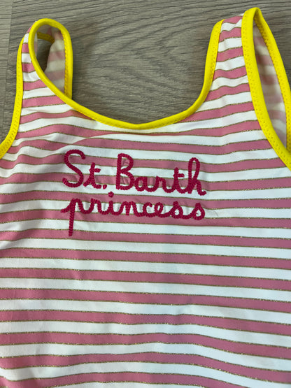 SAINT BARTH PRINCES. Traje de baño rayas T.2 años