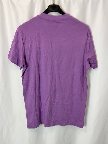 JOHN RICHMOND. Purple letters t-shirt. T.S.