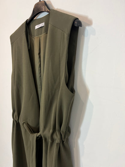 MANGO. Chaleco largo aberturas. T XS/S