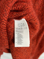COS. Jersey lana rojizo  jaspeado. T M