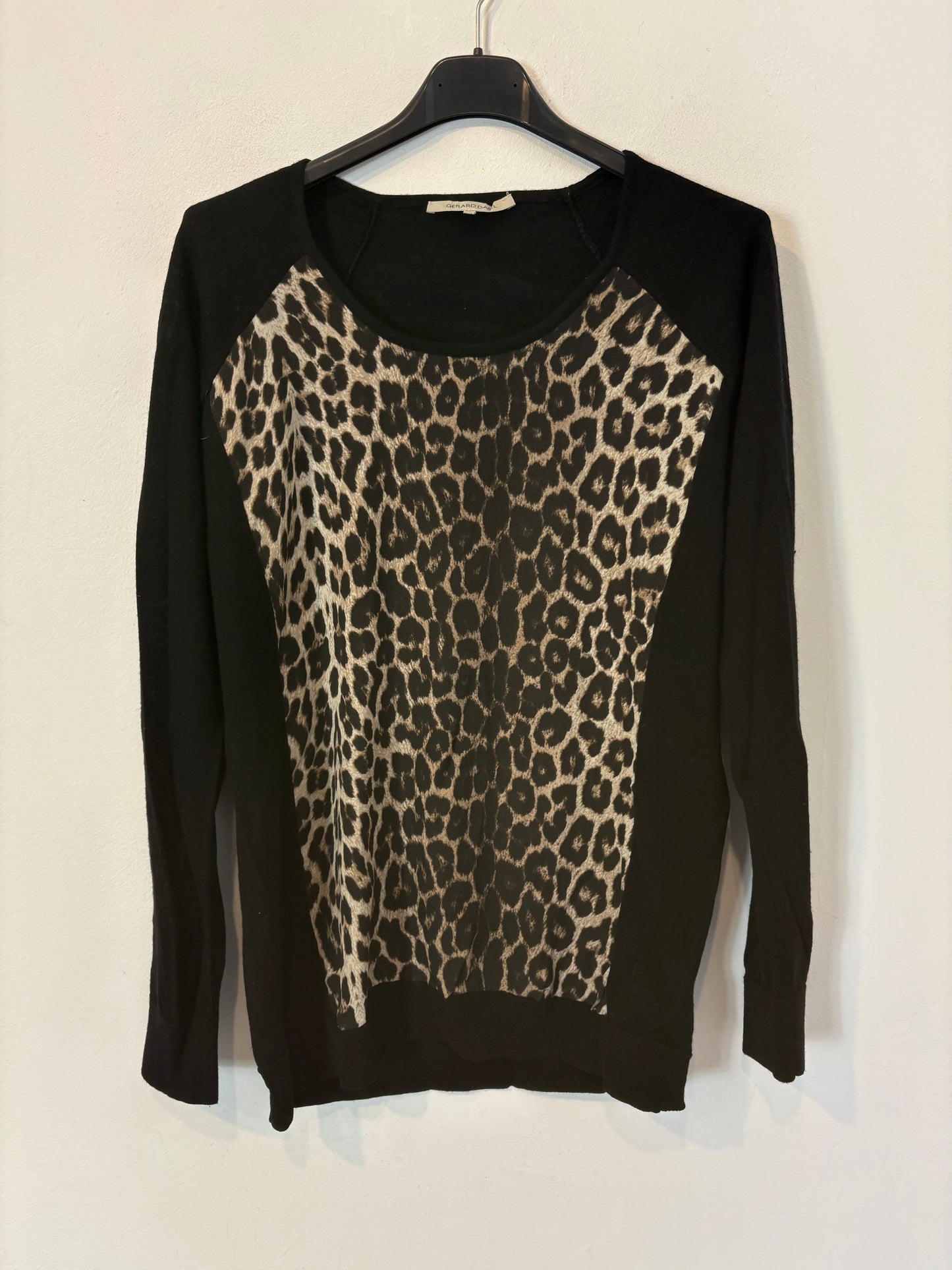 GERARD DAREL. Jersey fino estampado