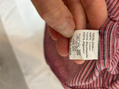 SWA-MI. Striped cotton shirt. TS