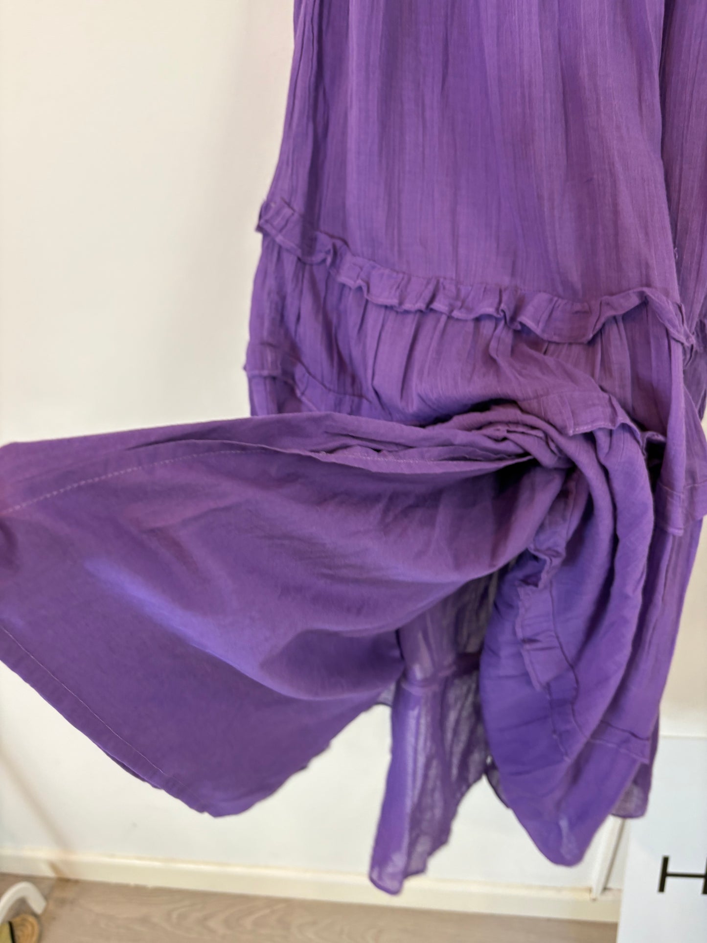 GAP. Purple long dress T.xs