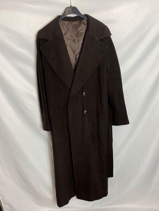 SÍNTESIS. Abrigo lana cinturón. T.42