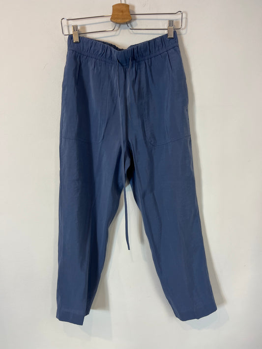 ZARA. Pantalón azul fluido. T S