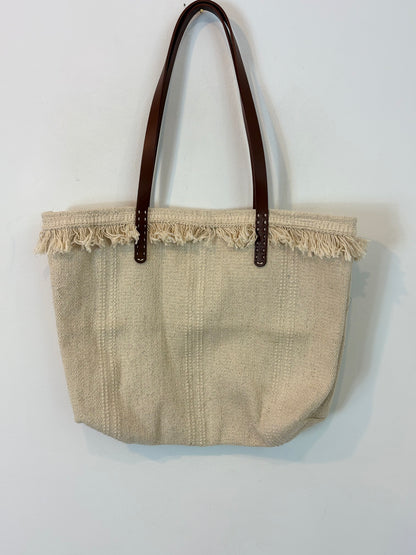 OTRAS. Bolso tela beige