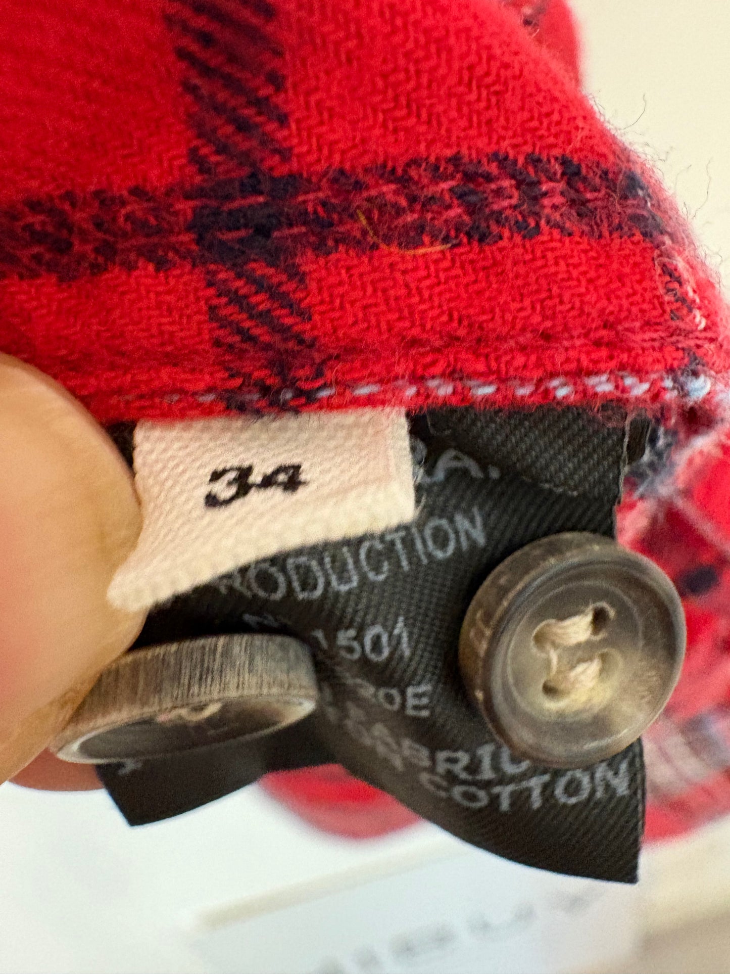 ISABEL MARANT. Camisa cuadros cuello volante