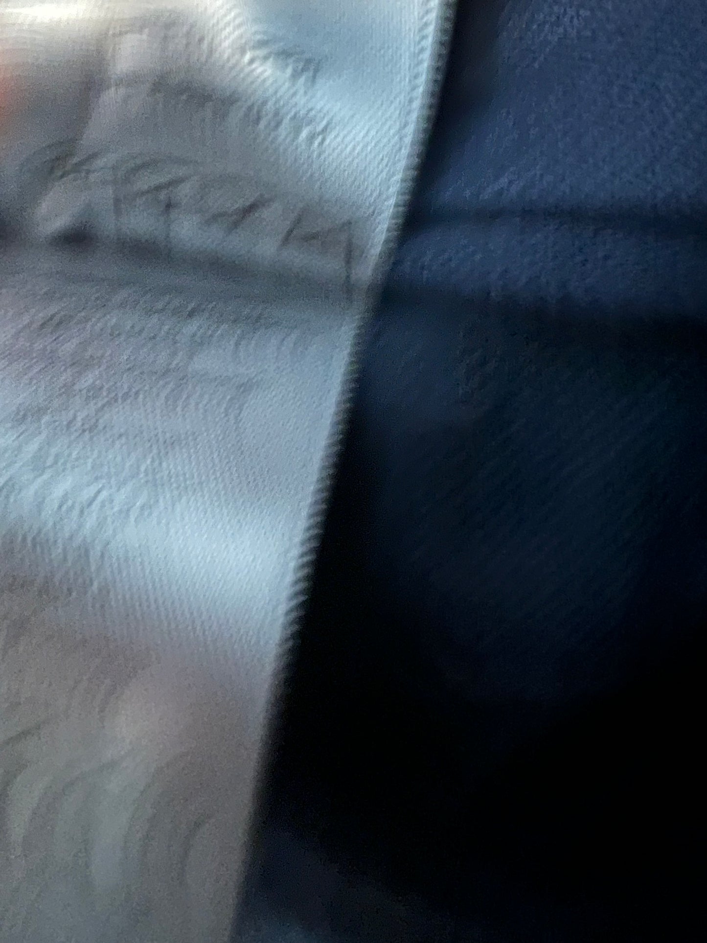 ZADIG&amp;VOLTAIRE. Long blue wool coat. T.S.