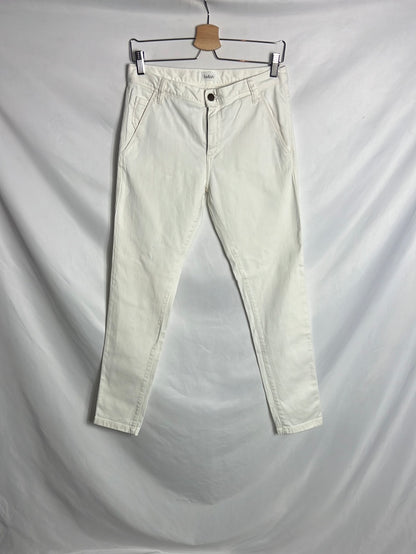 BA&amp;SH. White skinny pants. Size 4(38)