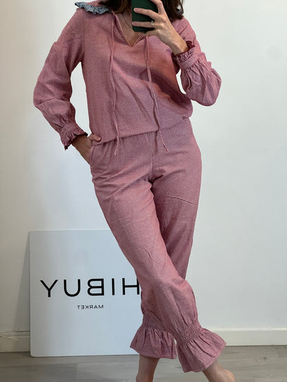RITAVON. Total look pata de gallo textura . T 34